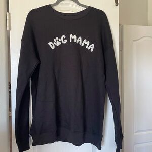 Ultra soft Black Dog Mama Sweater